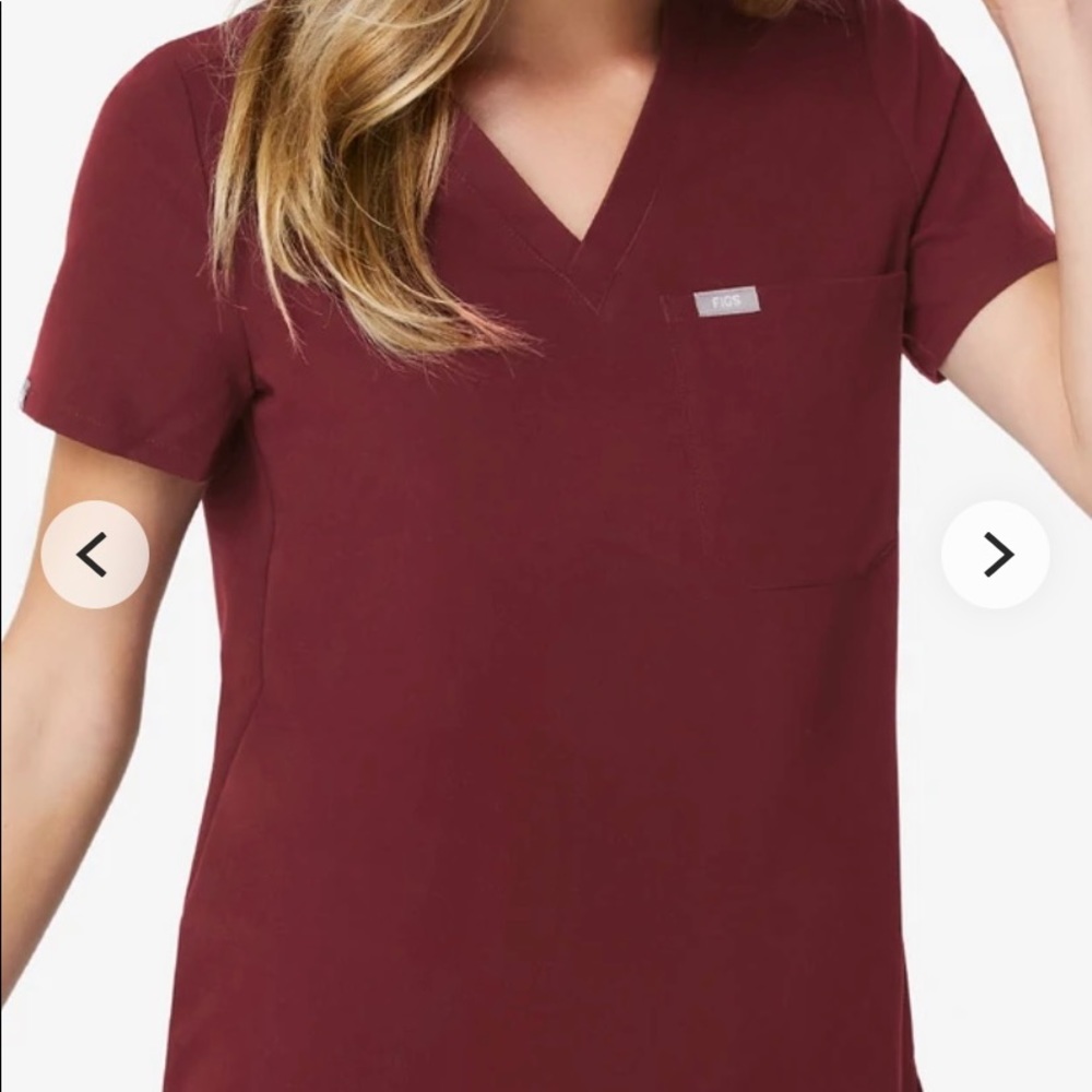 Catarina One Pocket Scrub Top